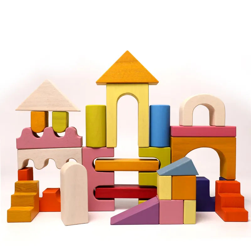 Wooden Castle Blocks