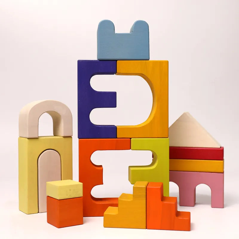 Wooden Castle Blocks