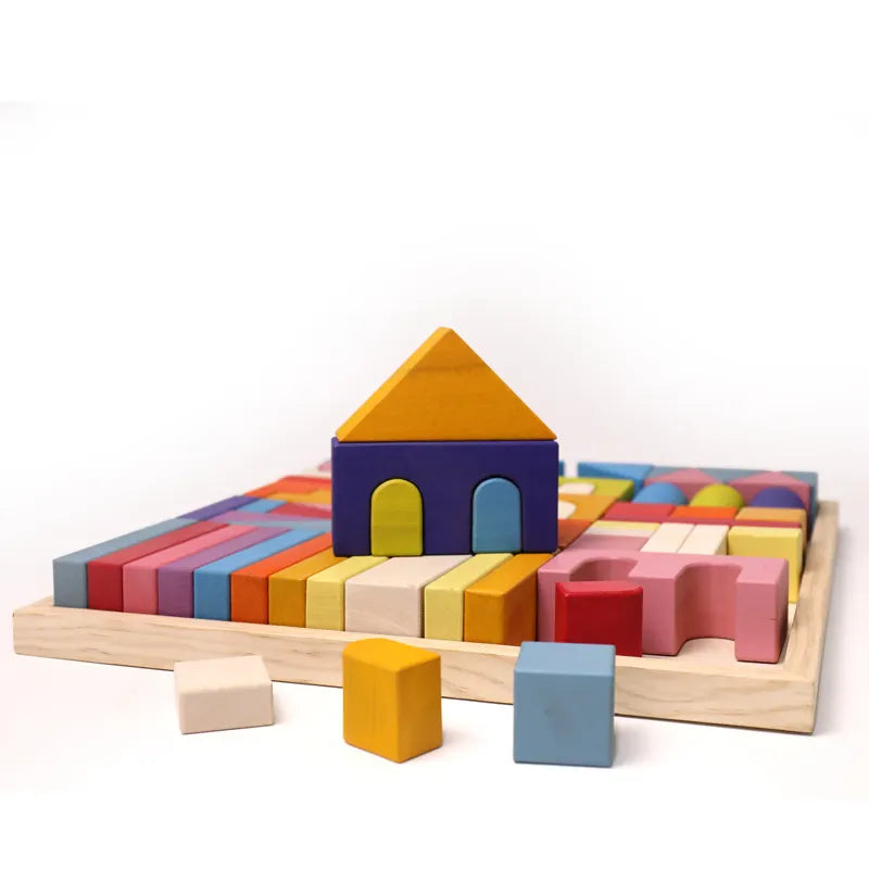 Wooden Castle Blocks