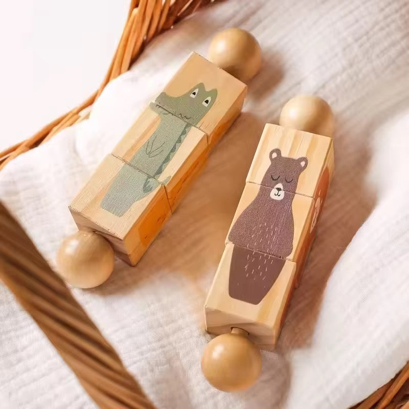 Matching toy with Rotating Rattle