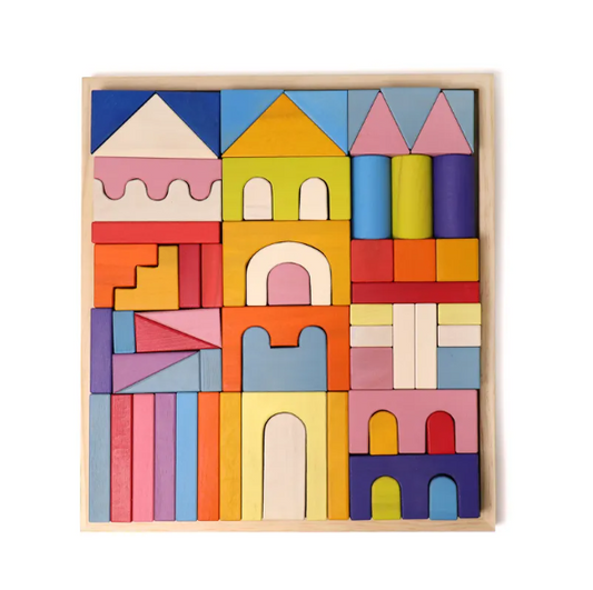 Wooden Castle Blocks