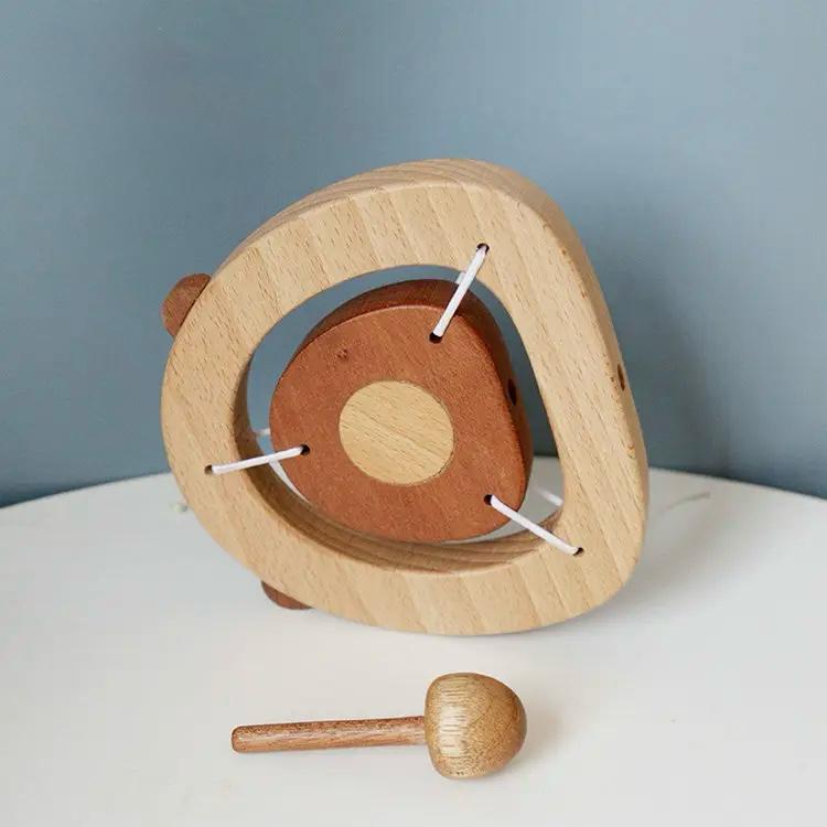 Wooden Rattle Musical Toy